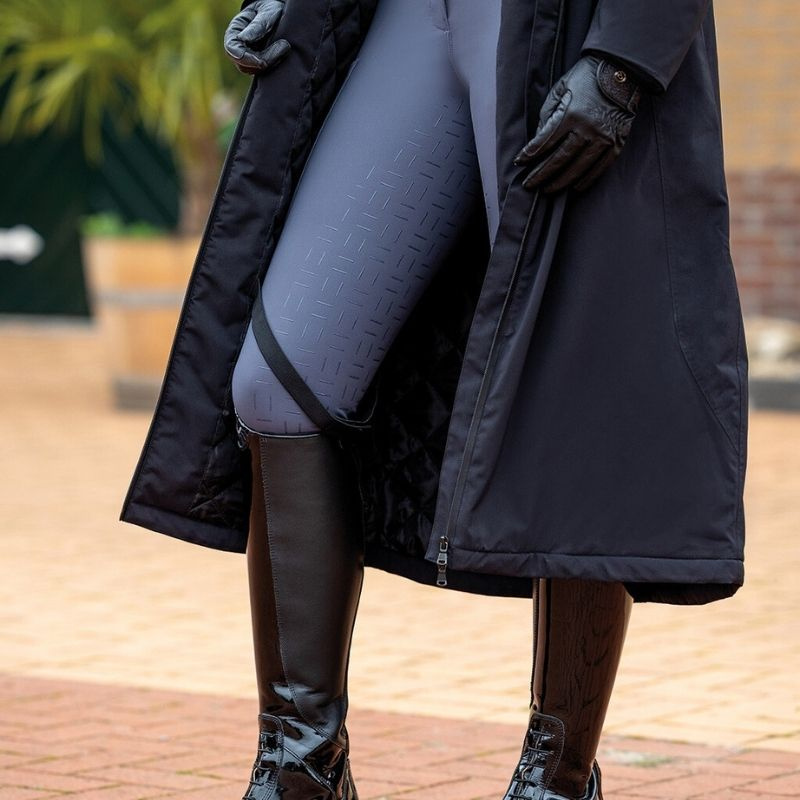 Riding Coat Livora Waterproof Black