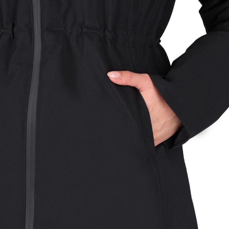 Riding Coat Livora Waterproof Black