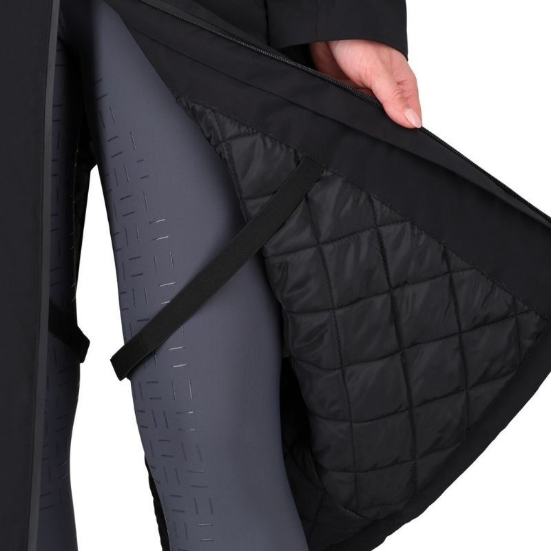 Riding Coat Livora Waterproof Black