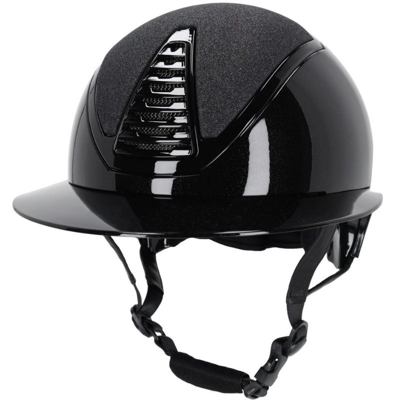 Riding Helmet Glendale Polo Visor Black