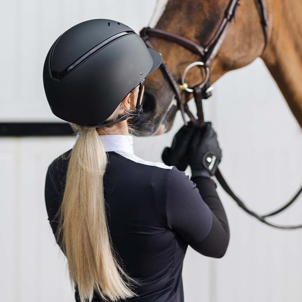 Riding Helmet Kylo Matte Black/Black