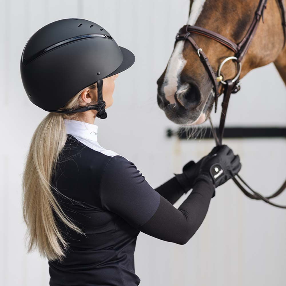 Riding Helmet Kylo Matte Black/Black