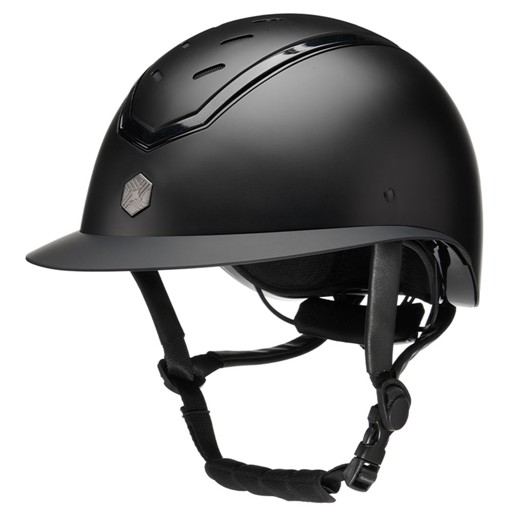 Riding Helmet Kylo Matte Wide Peak Black/Black