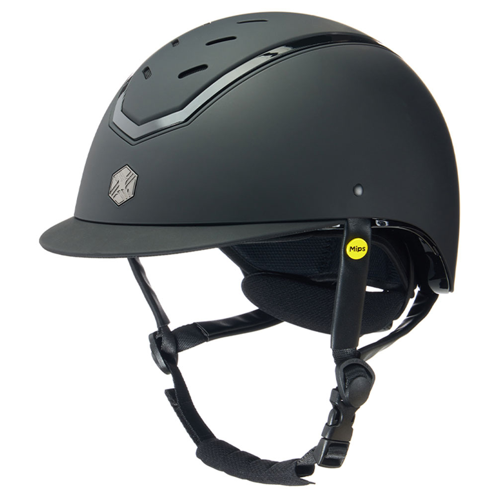 Riding Helmet MIPS Kylo Matte Black/Black