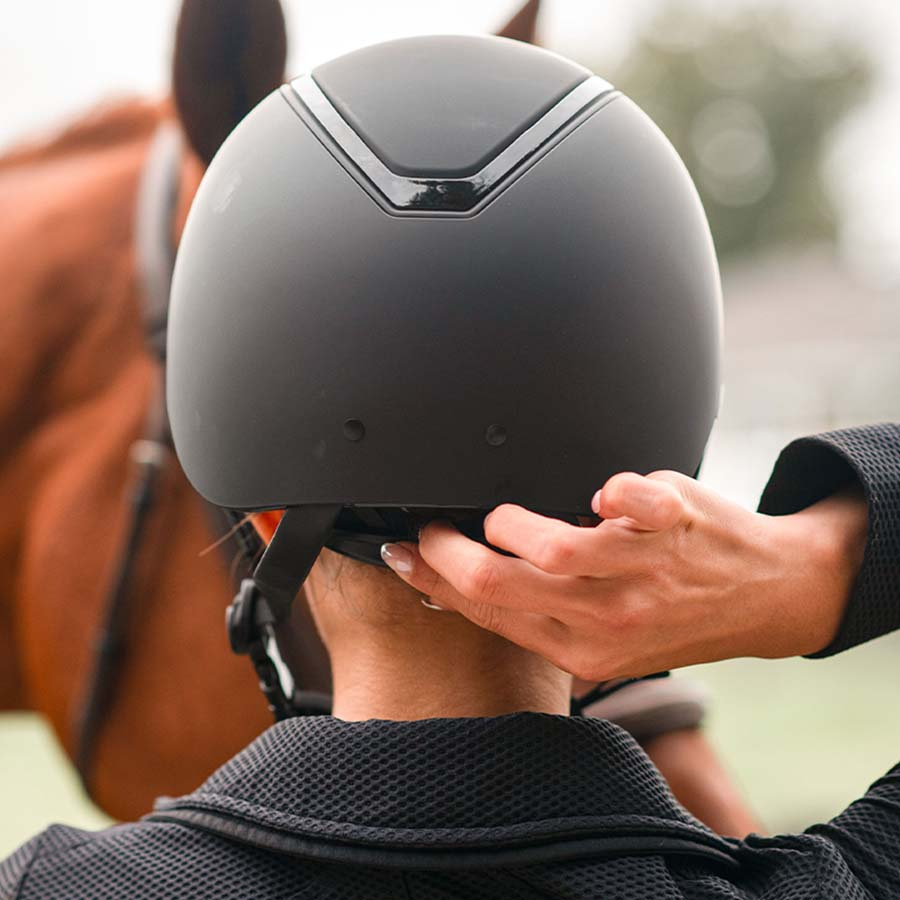 Riding Helmet MIPS Kylo Matte Black/Black