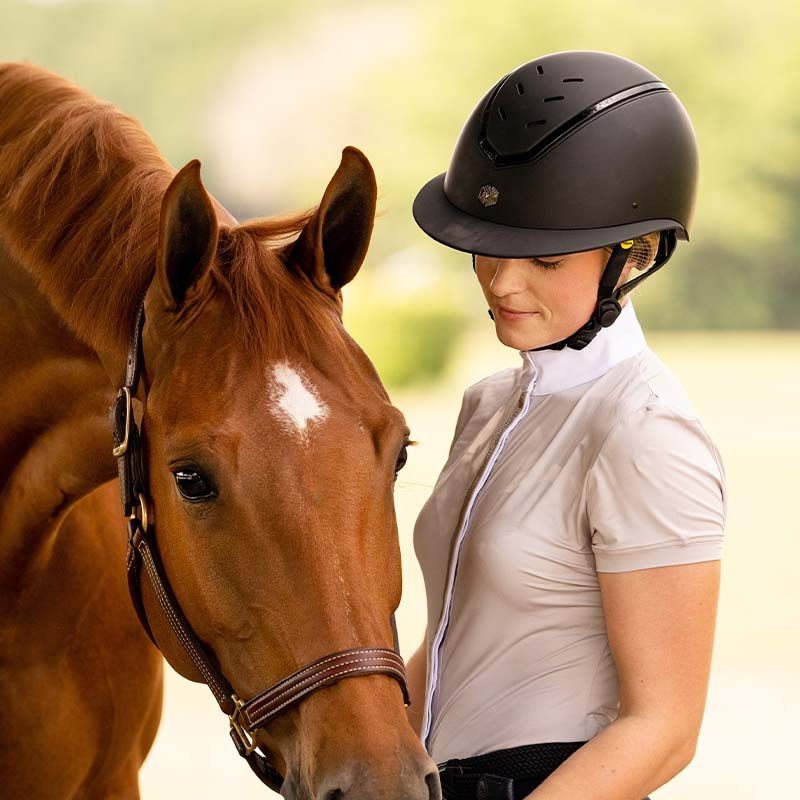 Riding Helmet MIPS Kylo Matte Wide Peak Black/Black