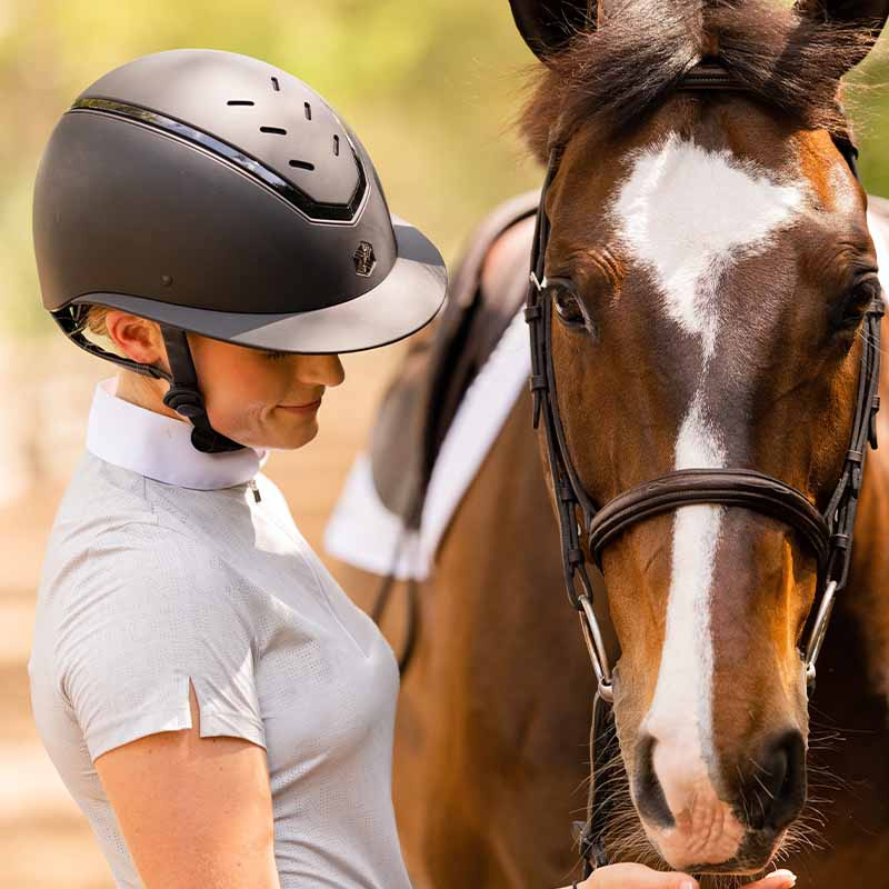 Riding Helmet MIPS Kylo Matte Wide Peak Black/Black