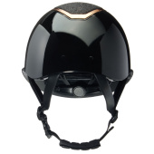 Riding Helmet MIPS Kylo Gloss Glitter Wide Peak Black/Rose Gold Riding Helmet MIPS Kylo Gloss Glitter Wide Peak Black/Rose Gold