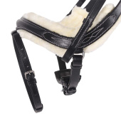 Anatomic Bridle Ontario Faux Fur Black Anatomic Bridle Ontario Faux Fur Black