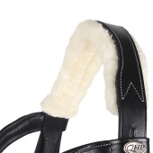 Anatomic Bridle Ontario Faux Fur Black Anatomic Bridle Ontario Faux Fur Black