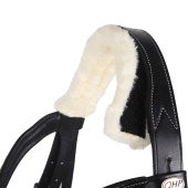 Anatomic Bridle Ontario Faux Fur Black Anatomic Bridle Ontario Faux Fur Black