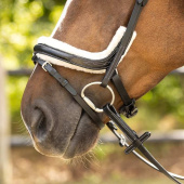 Anatomic Bridle Ontario Faux Fur Black Anatomic Bridle Ontario Faux Fur Black