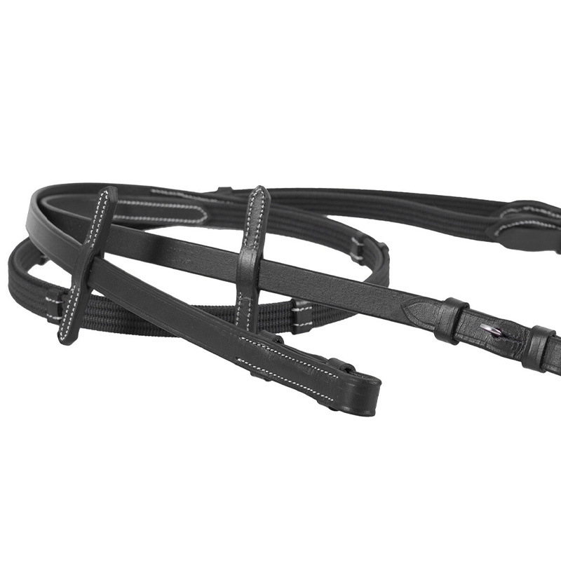 Anatomic Bridle Ontario Faux Fur Black