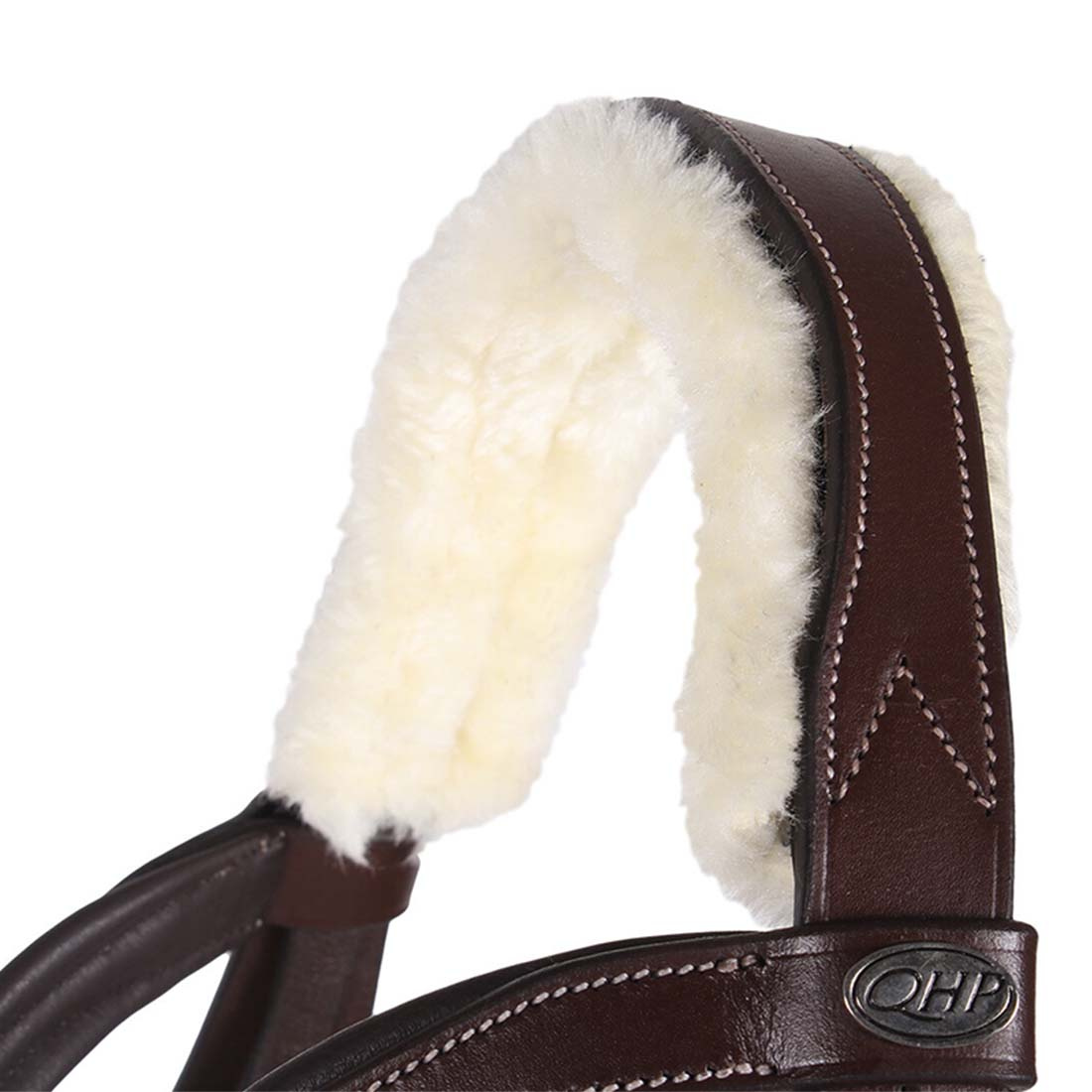Anatomic Bridle Ontario Faux Fur Brown
