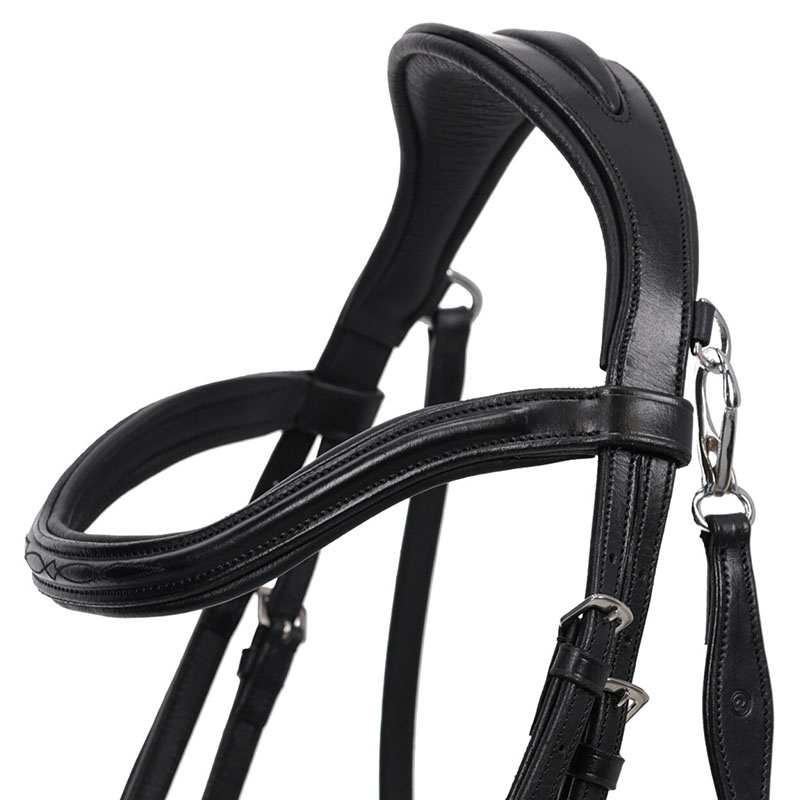 Anatomical Bridle Salerno Black