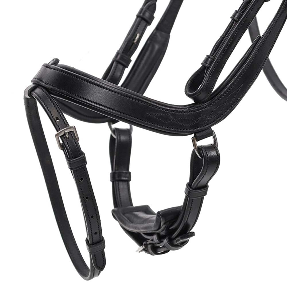 Anatomical Bridle Salerno Black