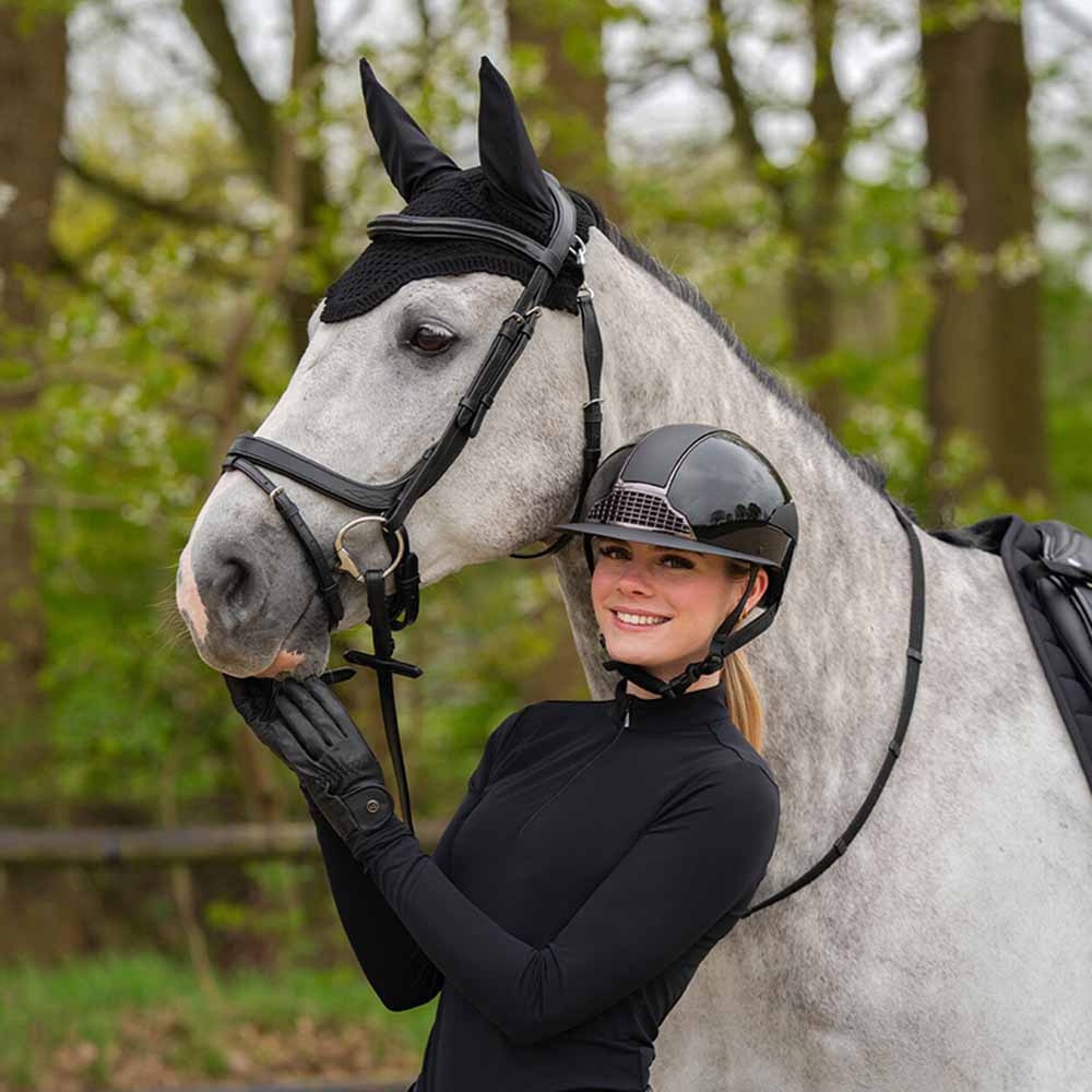 Anatomical Bridle Salerno Black