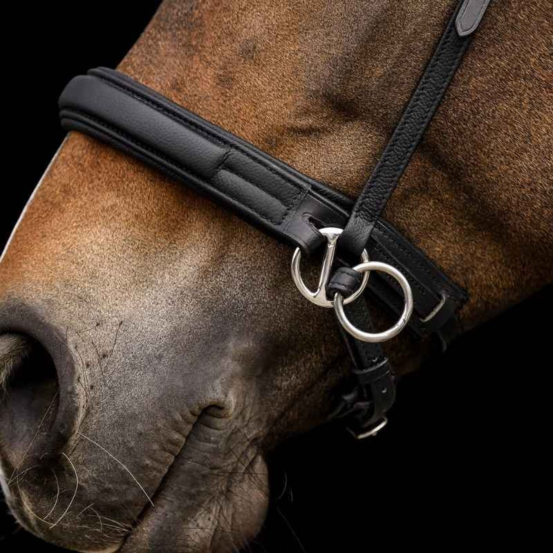 Bitless Bridle Supersoft X-Line Black