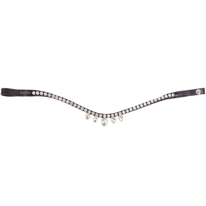 Browband X-Line Diadem Black/White