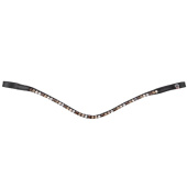Browband Glam X-Line Black/Brown/Gold/Silver Browband Glam X-Line Black/Brown/Gold/Silver