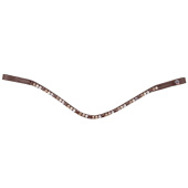 Browband Glam X-Line Black/Brown/Gold/Silver Browband Glam X-Line Black/Brown/Gold/Silver