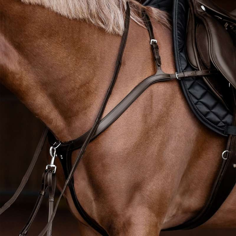 Breastplate Long Bridge X-Line Brown