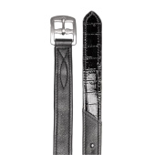 Stirrup Leathers Croco X-Line Black Stirrup Leathers Croco X-Line Black