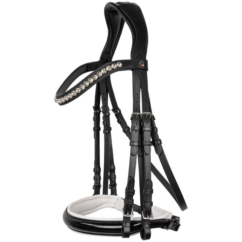 Double Bridle Evermore X-Line Black/White