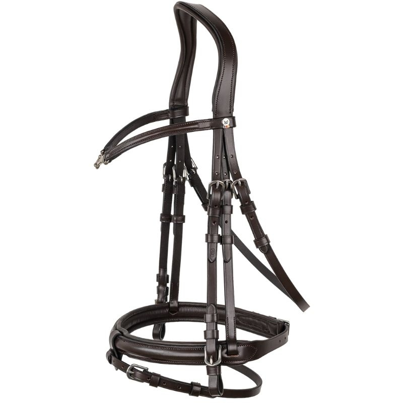 Bridle Charmbit X-Line Brown