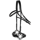 Hackamore Bridle Sensitive X-Line Black Hackamore Bridle Sensitive X-Line Black