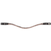 Browband Shine X-Line Black/Pink Browband Shine X-Line Black/Pink