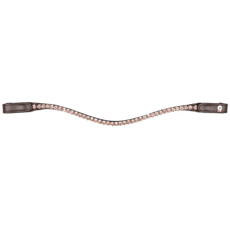 Browband Shine X-Line Light Pink