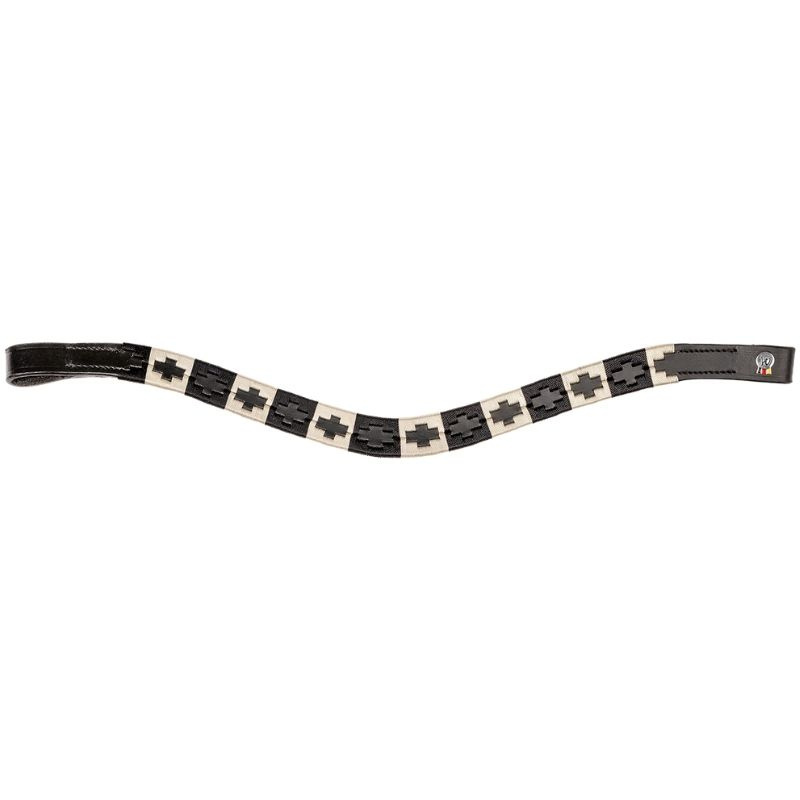 Browband Polo X-Line Black/Beige