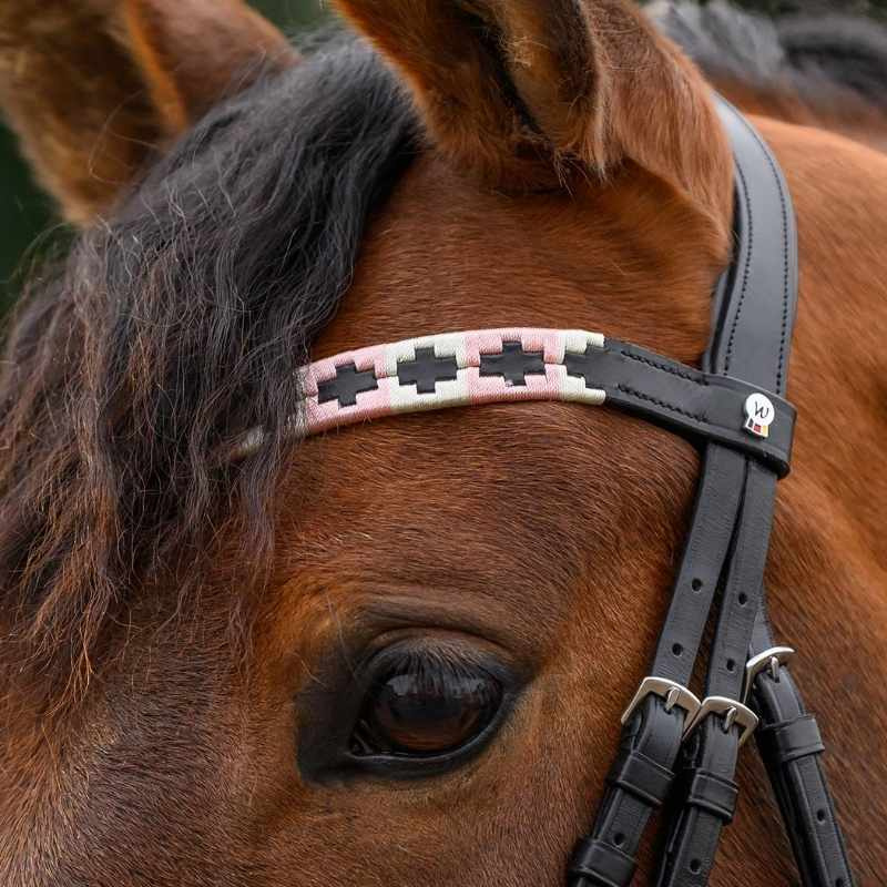 Browband Polo X-Line Black/Pink