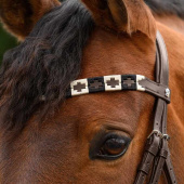 Browband Polo X-Line Brown/Beige Browband Polo X-Line Brown/Beige