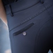 Riding Breeches Safir Super-X High Knee Grip Navy Blue Riding Breeches Safir Super-X High Knee Grip Navy Blue