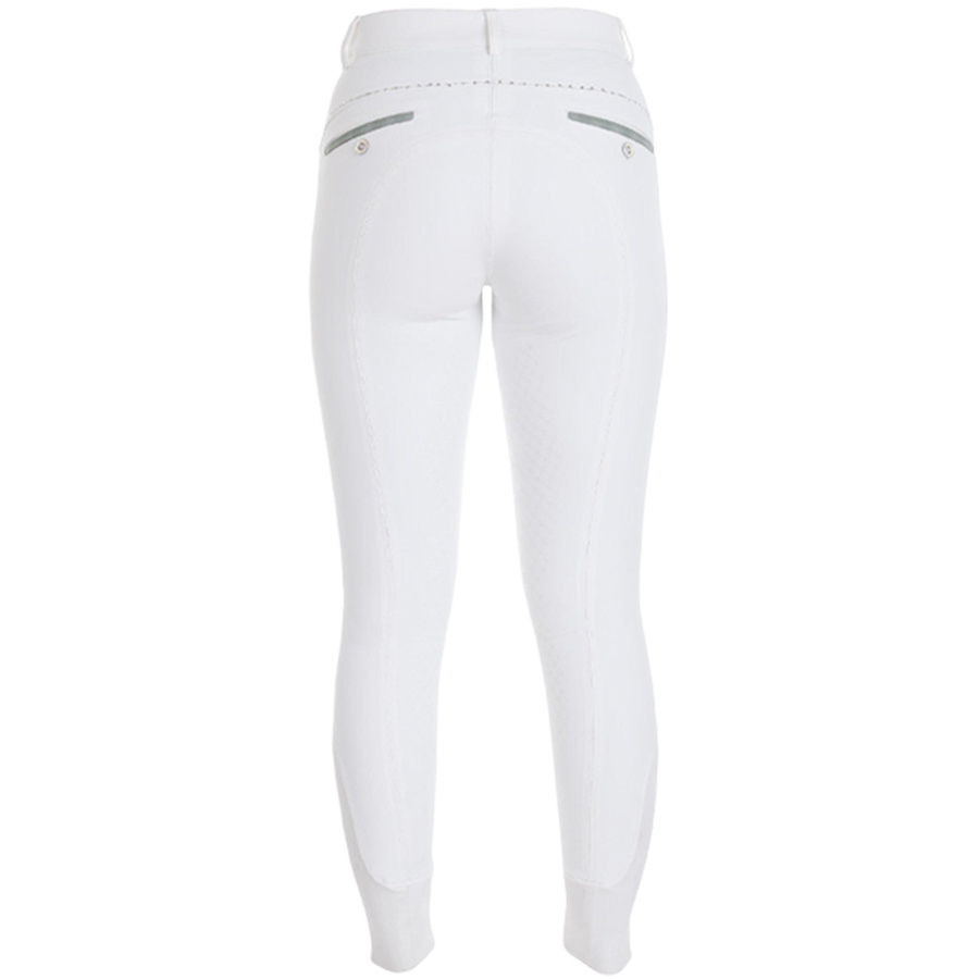 Riding Breeches Safir Super-X High Knee Grip White