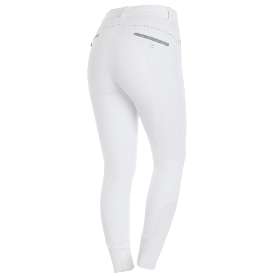Riding Breeches Safir Super-X High Knee Grip White