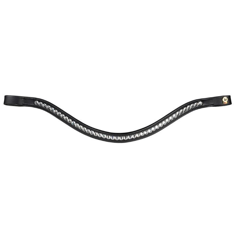 Dressage Bridle Magic Croco S-Line Black