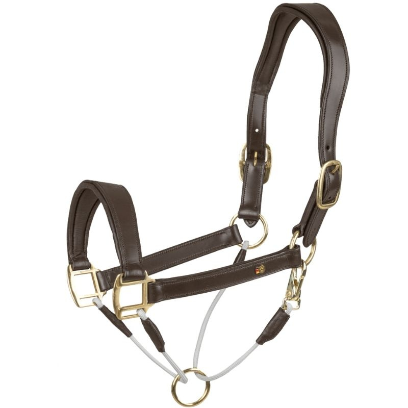 Leather Halter Rope Royal S-Line Brown