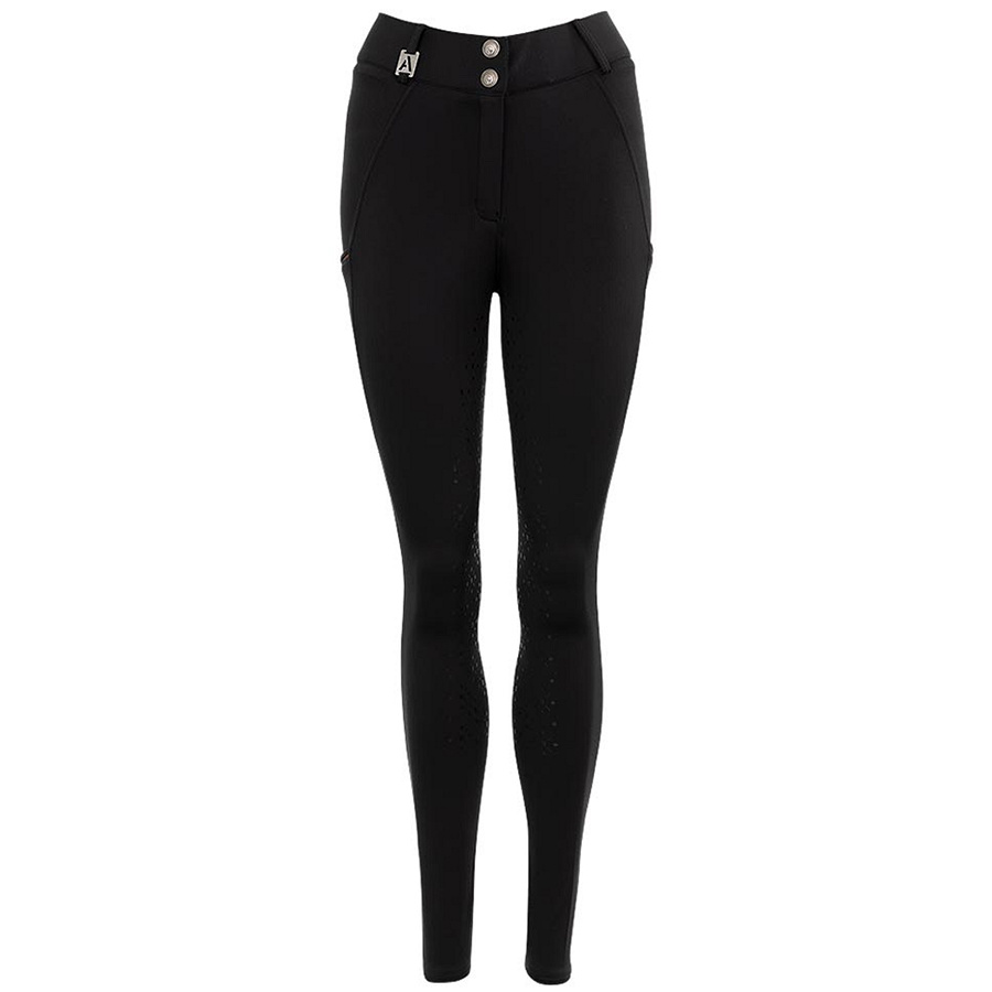 Riding Breeches Prime Silicone Full Seat Black