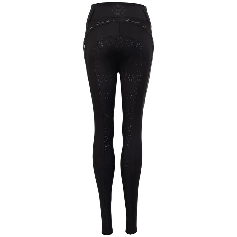 Riding Tights Tregging Exposure Silicone Black