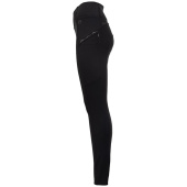 Riding Tights Tregging Exposure Silicone Black Riding Tights Tregging Exposure Silicone Black