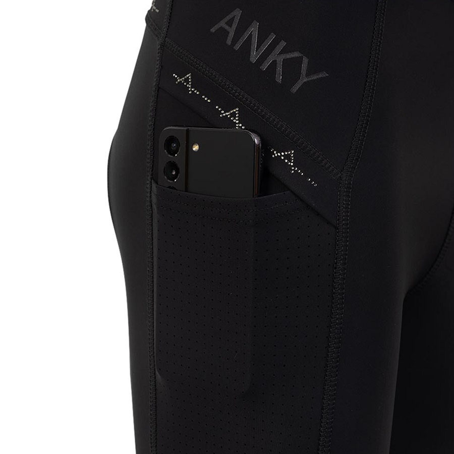 Riding Tights Tregging Exposure Silicone Black