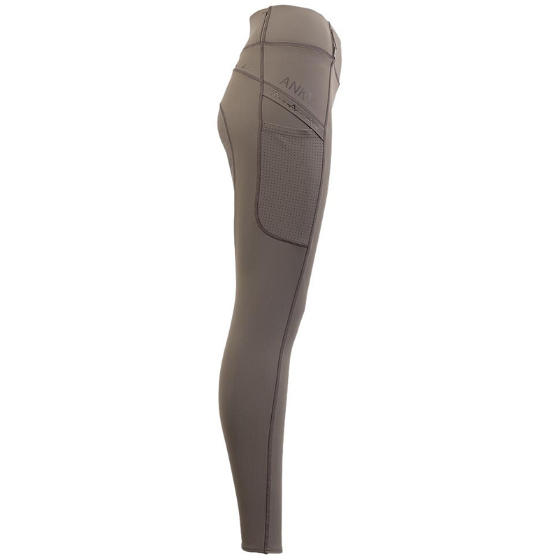 Riding Tights Tregging Exposure Silicone Taupe