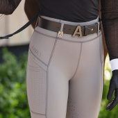 Riding Tights Tregging Exposure Silicone Taupe Riding Tights Tregging Exposure Silicone Taupe