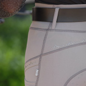 Riding Tights Tregging Exposure Silicone Taupe Riding Tights Tregging Exposure Silicone Taupe