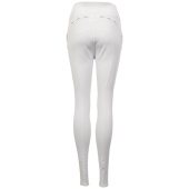 Riding Tights Tregging Exposure Silicone White Riding Tights Tregging Exposure Silicone White