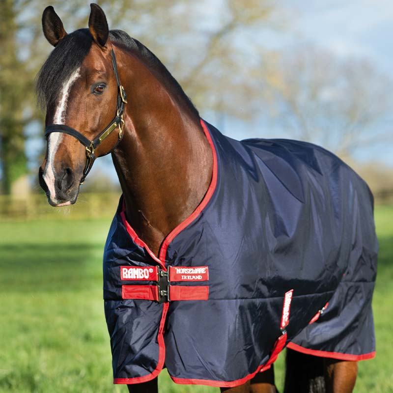 Winter Rug Rambo Original T/O 200g Navy Blue/Red