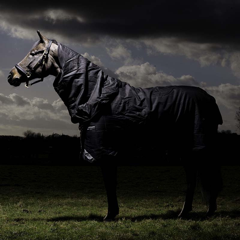 Turnout Rug Amigo FieldSafe Reflectech Plus 1200D 100g Black